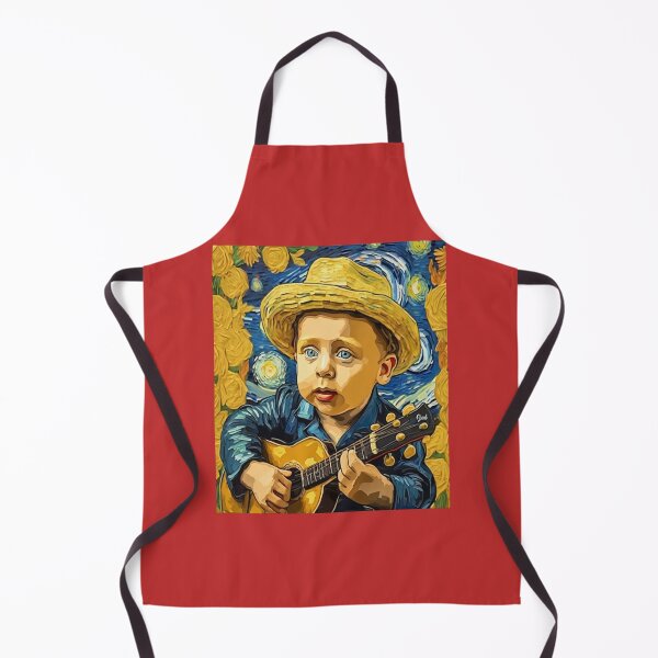 Item preview, "Melodies of Innocence: The Guitar-Playing Child" designed and sold by Artisticanvas.