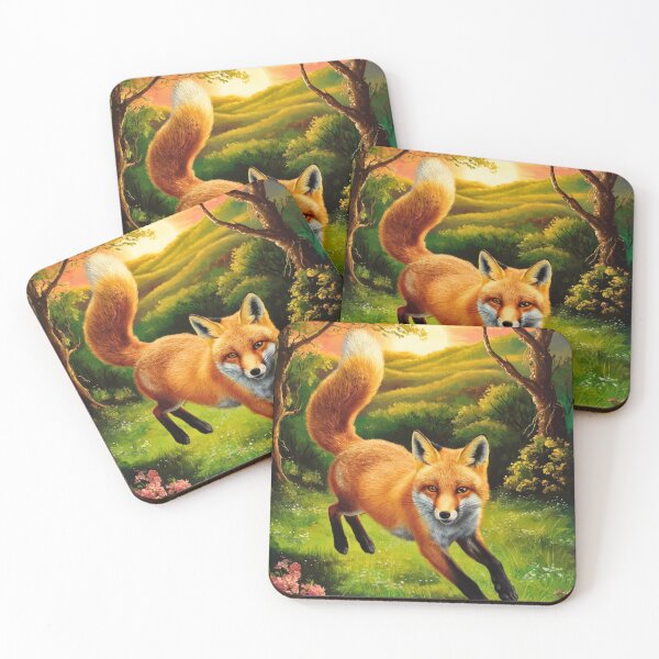 Artikelvorschau, Fuchs-Porträt. Frühlingsfuchs, Blumenfuchs, Vintage-Fuchs, Fuchs-Gemälde, Rembrandt van Rijnstyle entworfen und verkauft von FoxVibes.