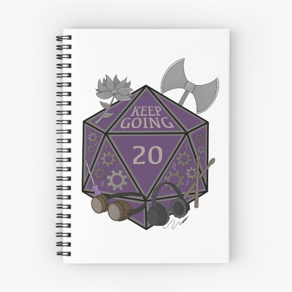 Item preview, Gorgug Thistlespring Junior Year D20 designed and sold by citrinecreates.