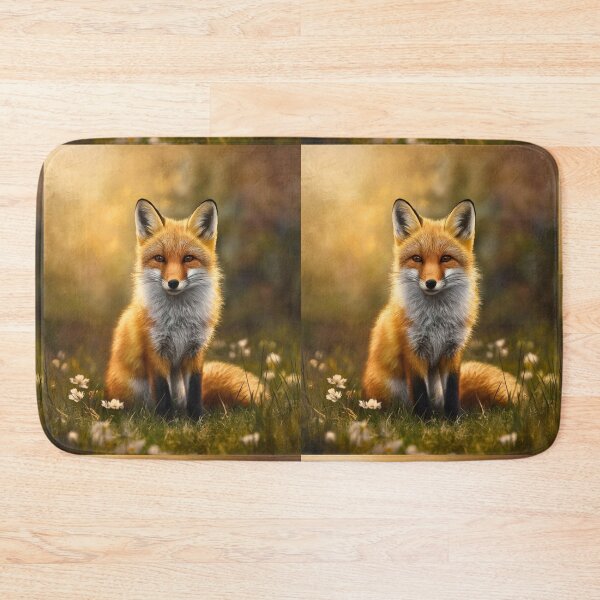 Artikelvorschau, Fuchs-Porträt. Frühlingsfuchs, Blumenfuchs, Vintage-Fuchs, Fuchs-Gemälde, Rembrandt van Rijnstyle entworfen und verkauft von FoxVibes.