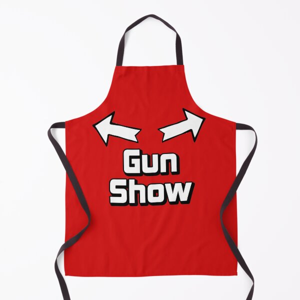 Item preview, gun show shirt, fitness classes designed and sold by GreenGuyTees.