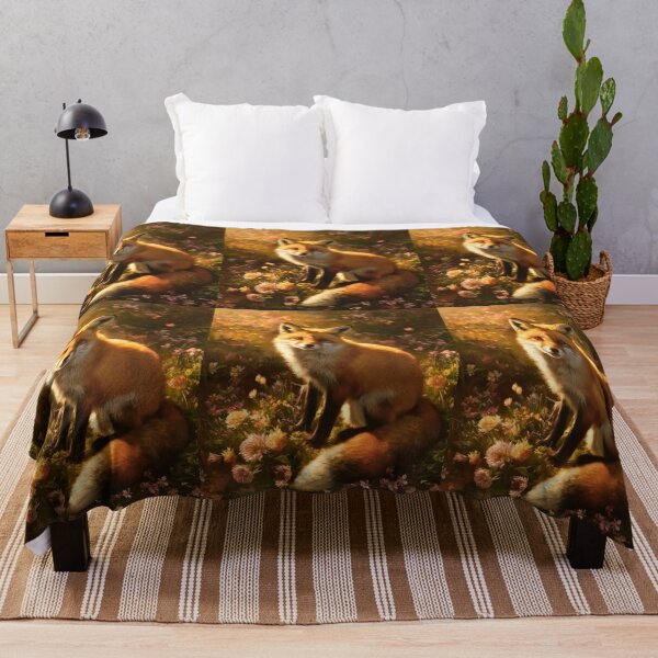 Artikelvorschau, Fuchs-Porträt. Frühlingsfuchs, Blumenfuchs, Vintage-Fuchs, Fuchs-Gemälde, Rembrandt van Rijnstyle entworfen und verkauft von FoxVibes.