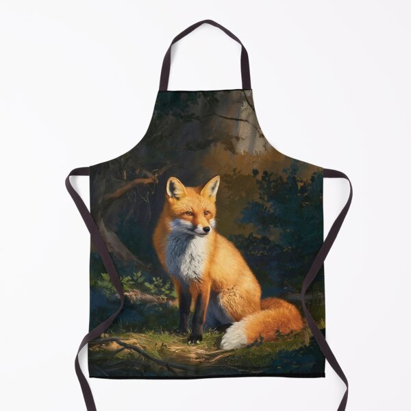 Artikelvorschau, Fuchs-Porträt. Frühlingsfuchs, Blumenfuchs, Vintage-Fuchs, Fuchs-Gemälde, Rembrandt van Rijnstyle entworfen und verkauft von FoxVibes.