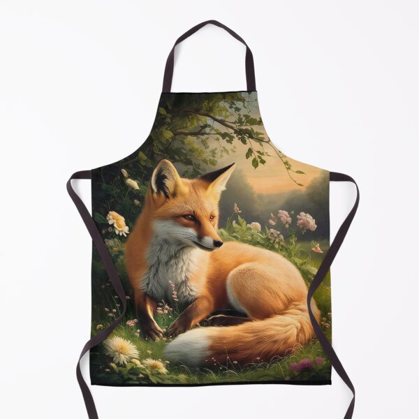 Artikelvorschau, Fuchs-Porträt. Frühlingsfuchs, Blumenfuchs, Vintage-Fuchs, Fuchs-Gemälde, Rembrandt van Rijnstyle entworfen und verkauft von FoxVibes.