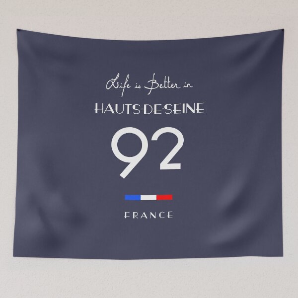 Item preview, Life in Better in HAUTS-DE-SEINE Number 92 Île-de-France  designed and sold by frenchsalsa.