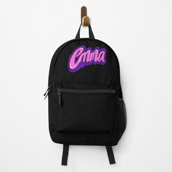 Item preview, Emma popular girls first name in cursive pink lettering with purple outline. Personalized personalised customised name Emma designed and sold by Artonmytee.