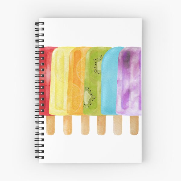 Artikelvorschau, Regenbogen-Eis am Stiel – LGBTQ+ Pride inspiriert entworfen und verkauft von Kristalin Glass.