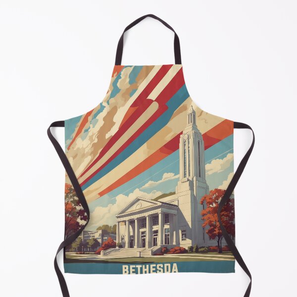 Item preview, Bethesda Maryland USA Vintage Travel Tourism designed and sold by TravelersGems.