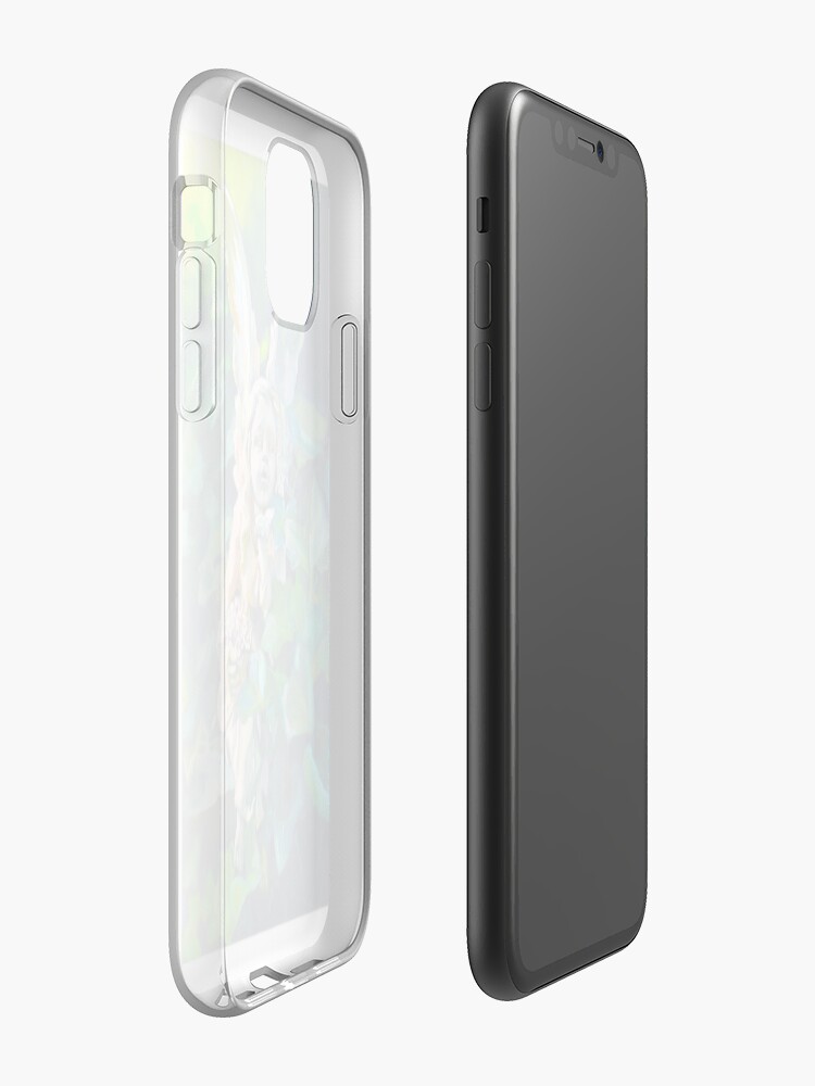 Coque iPhone « Angel vous souffle un baiser », par stratoxsphere
