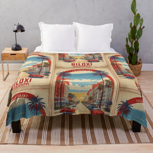 Item preview, Biloxi Mississippi USA Vintage Travel Tourism designed and sold by TravelersGems.