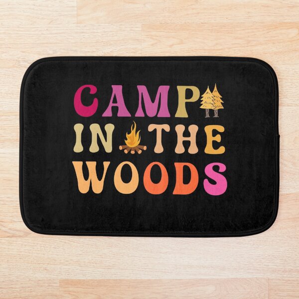 Item preview, Camp In The Woods, Woods camping Design for Campers Retro Vintage Typographic Design designed and sold by Raise2Shine.