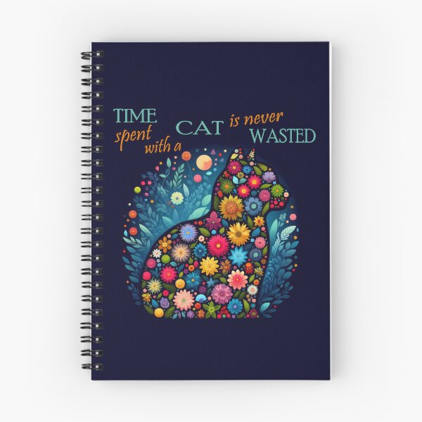 Item preview, El tiempo que se pasa con un gato nunca se desperdicia designed and sold by HWCanada.