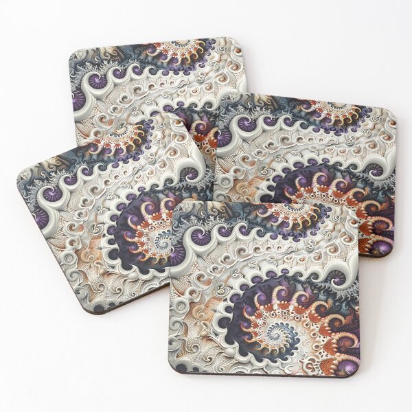 Item preview, Fractals Abstract Art designed and sold by Obsidian Ink by Wilshire.