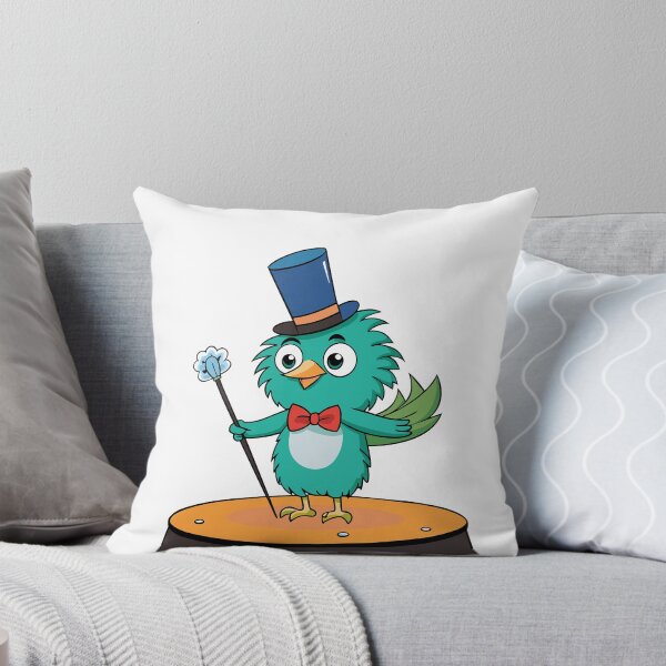 Aperçu de l'œuvre Fluffy Little Peacock effectuant des tours de magie créée et vendue par omerfdln34.