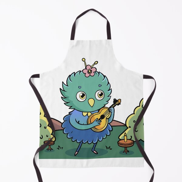 Item preview, Fluffy Little Peacock Playing the Violin designed and sold by omerfdln34.