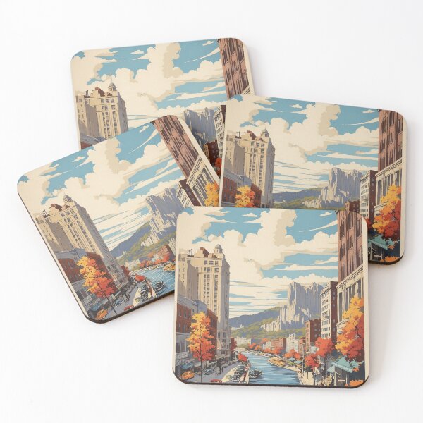 Item preview, Yonkers New York USA Vintage Travel Tourism  designed and sold by TravelersGems.