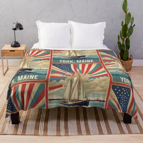 Item preview, York Maine USA Vintage Travel Tourism designed and sold by TravelersGems.