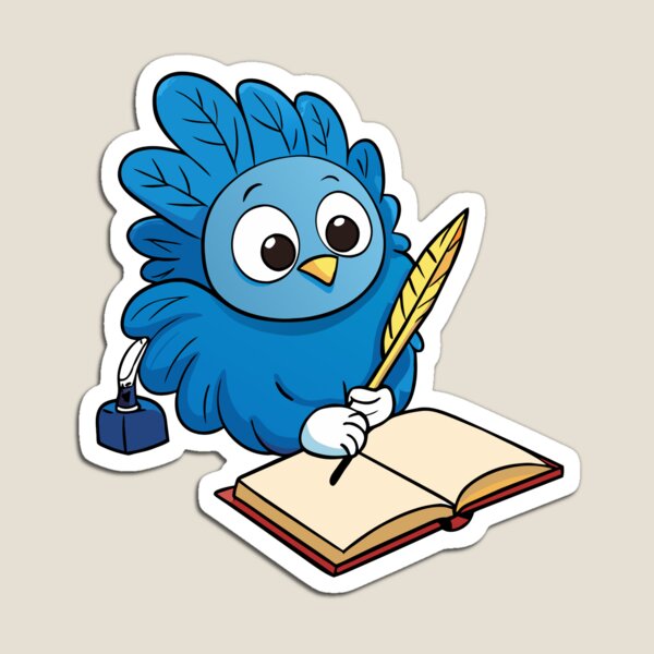 Item preview, Fluffy Little Peacock Writing designed and sold by omerfdln34.