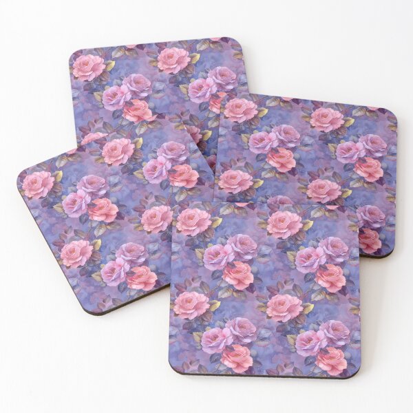 Item preview, Floral Pink Roses Theme Flowers designed and sold by CarpanaBay.