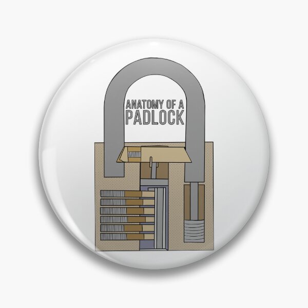 Item preview, Anatomy of a Padlock designed and sold by shopdiego.