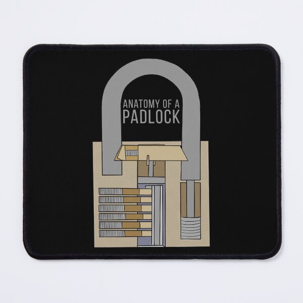 Item preview, Anatomy of a Padlock designed and sold by shopdiego.