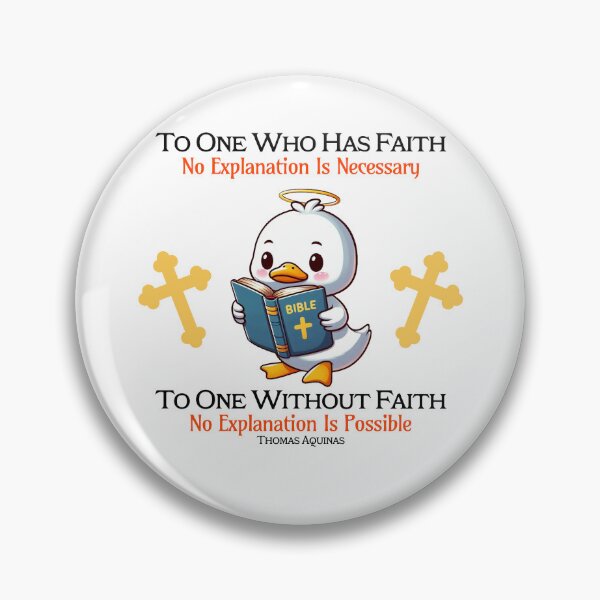 Item preview, st thomas aquinas Duck designed and sold by LemuellTrends.
