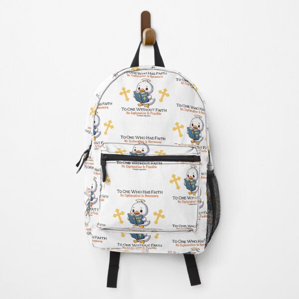 Item preview, st thomas aquinas Duck designed and sold by LemuellTrends.