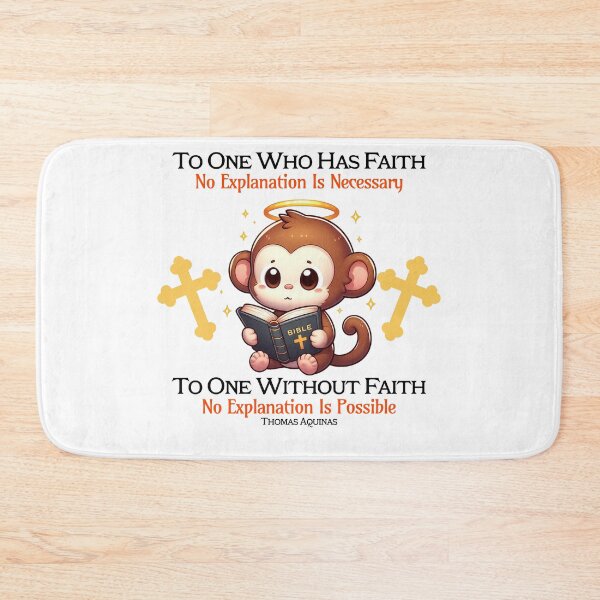 Item preview, st thomas aquinas monkey designed and sold by LemuellTrends.