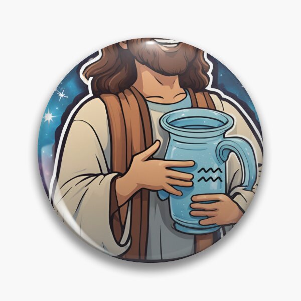 Artikelvorschau, Wassermannzeitalter mit Jesus Christus (Lukas 22:6) entworfen und verkauft von Yeshua888.