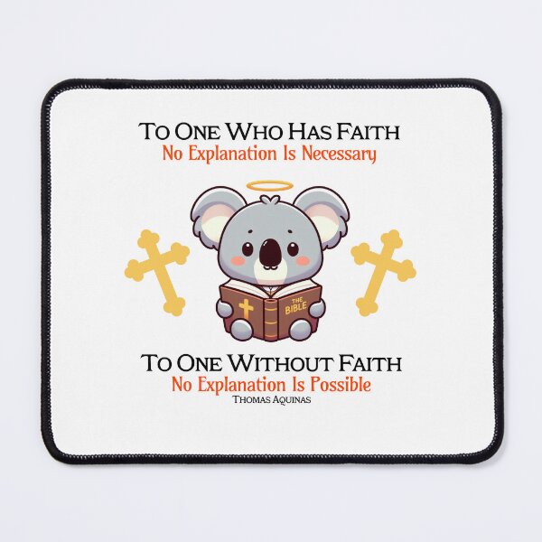 Item preview, st thomas aquinas Koala designed and sold by LemuellTrends.