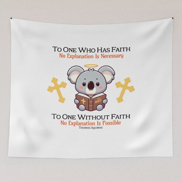 Item preview, st thomas aquinas Koala designed and sold by LemuellTrends.