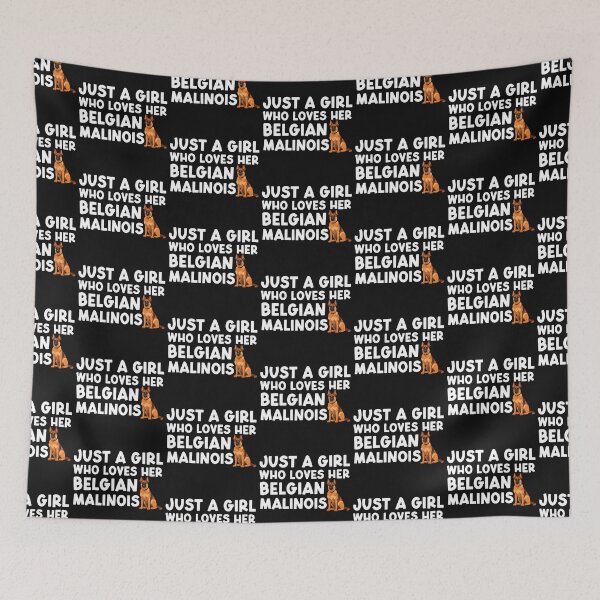 Item preview, Just A Girl Who Loves Her Belgian Malinois designed and sold by TheAnimalZ00.