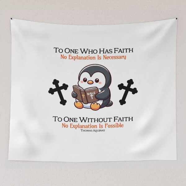 Item preview, st thomas aquinas Penguin designed and sold by LemuellTrends.