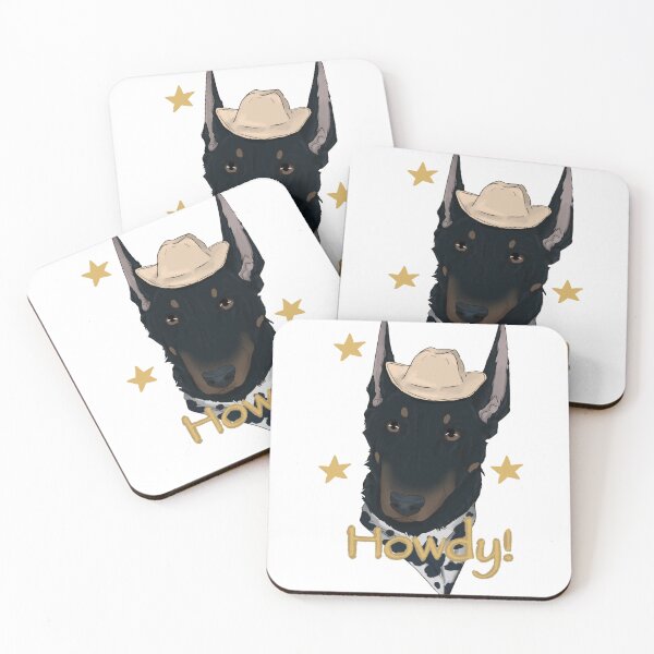 Item preview, Beauceron Cowboy designed and sold by UptownMuttCreations.