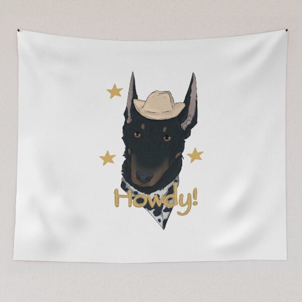 Item preview, Beauceron Cowboy designed and sold by UptownMuttCreations.