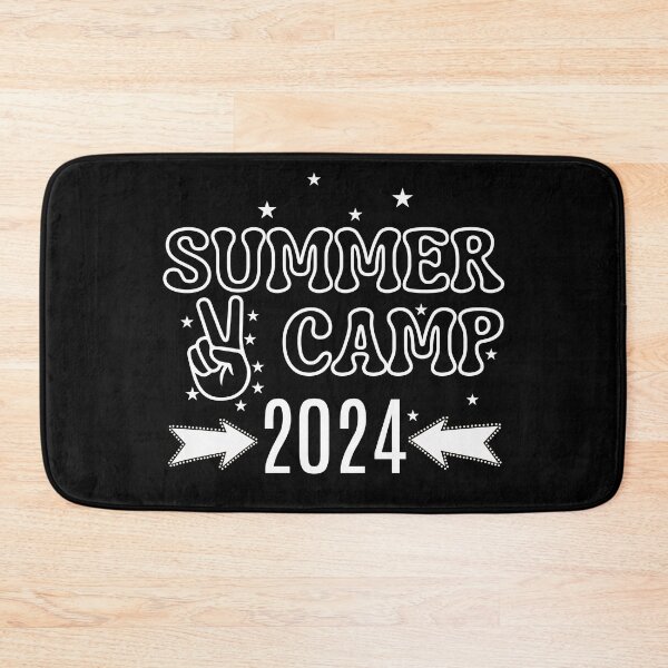 Item preview, Summer Camp Retro Groovy Typographic Dark Design designed and sold by Raise2Shine.