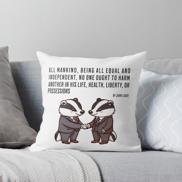 Item preview, john locke Badger designed and sold by LemuellTrends.