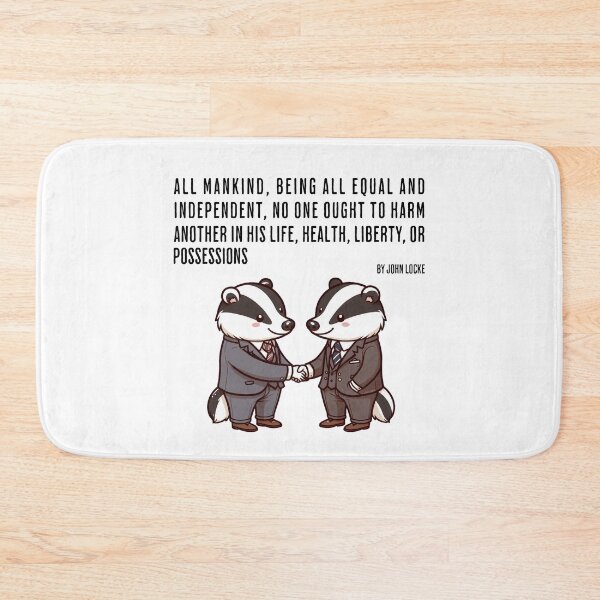 Item preview, john locke Badger designed and sold by LemuellTrends.