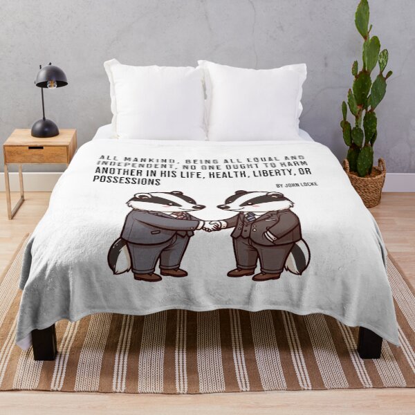 Item preview, john locke Badger designed and sold by LemuellTrends.