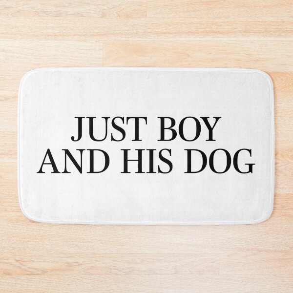 Item preview, just a boy and his dog designed and sold by Lashmit Alcalá.