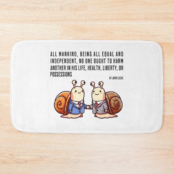 Item preview, john locke Snail designed and sold by LemuellTrends.