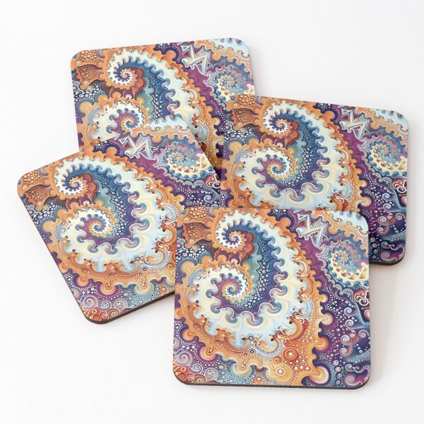 Item preview, Fractals Abstract Art designed and sold by Obsidian Ink by Wilshire.