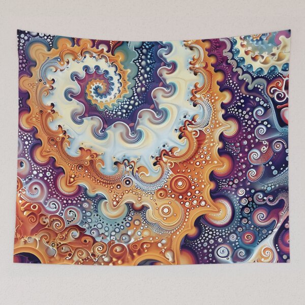 Item preview, Fractals Abstract Art designed and sold by Obsidian Ink by Wilshire.
