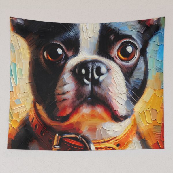 Item preview, Boston Terrier Face designed and sold by TheAnimalZ00.