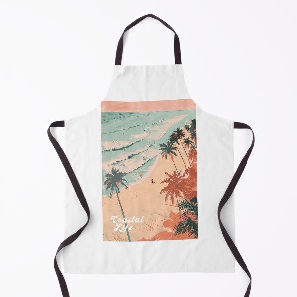 Item preview, Coastal Retro Art designed and sold by SurfolioPrints.