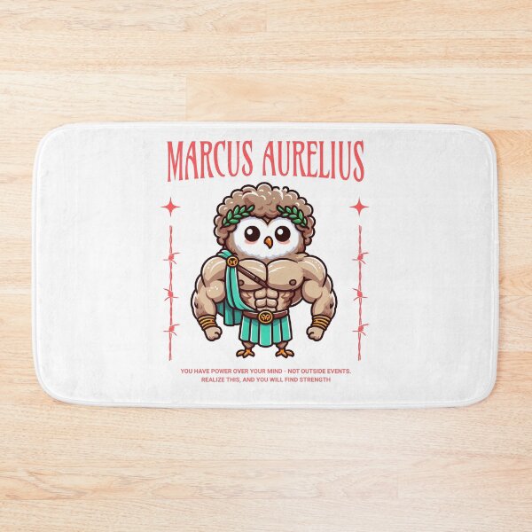 Item preview, marcus aurelius quotes Owl designed and sold by LemuellTrends.