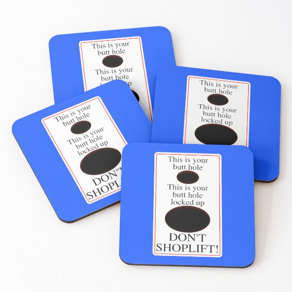 Item preview, Don't Shoplift Hole designed and sold by aribluestein.