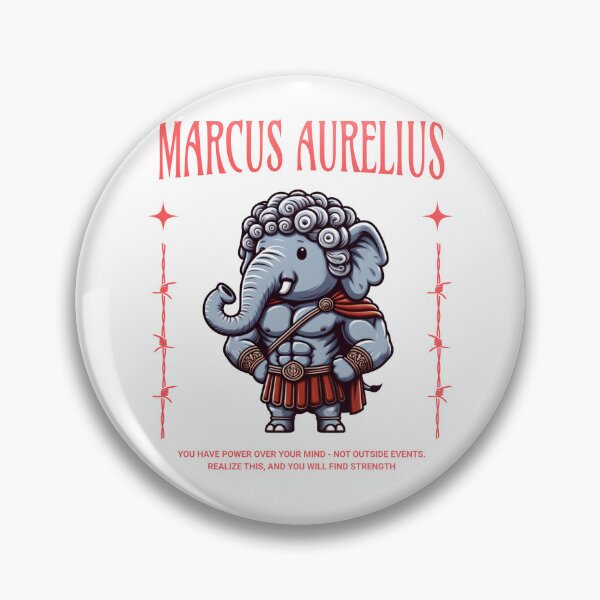 Item preview, marcus aurelius quotes Elephant designed and sold by LemuellTrends.