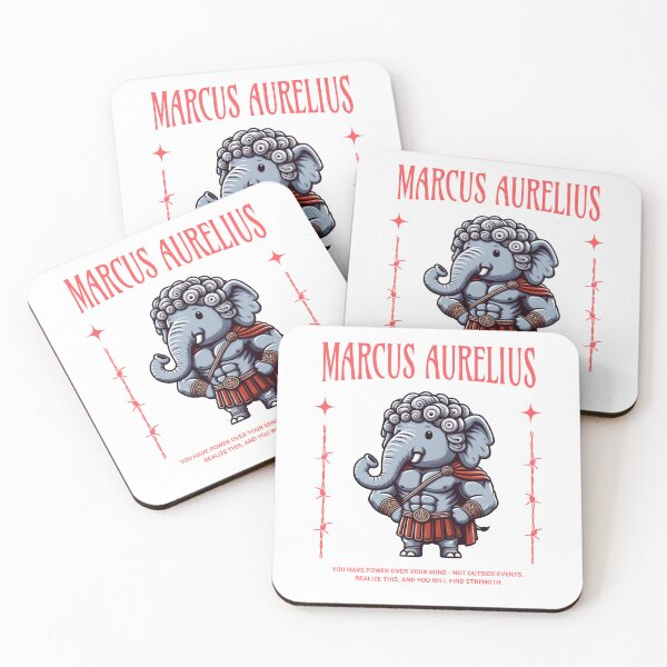 Item preview, marcus aurelius quotes Elephant designed and sold by LemuellTrends.