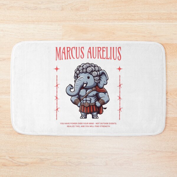 Item preview, marcus aurelius quotes Elephant designed and sold by LemuellTrends.